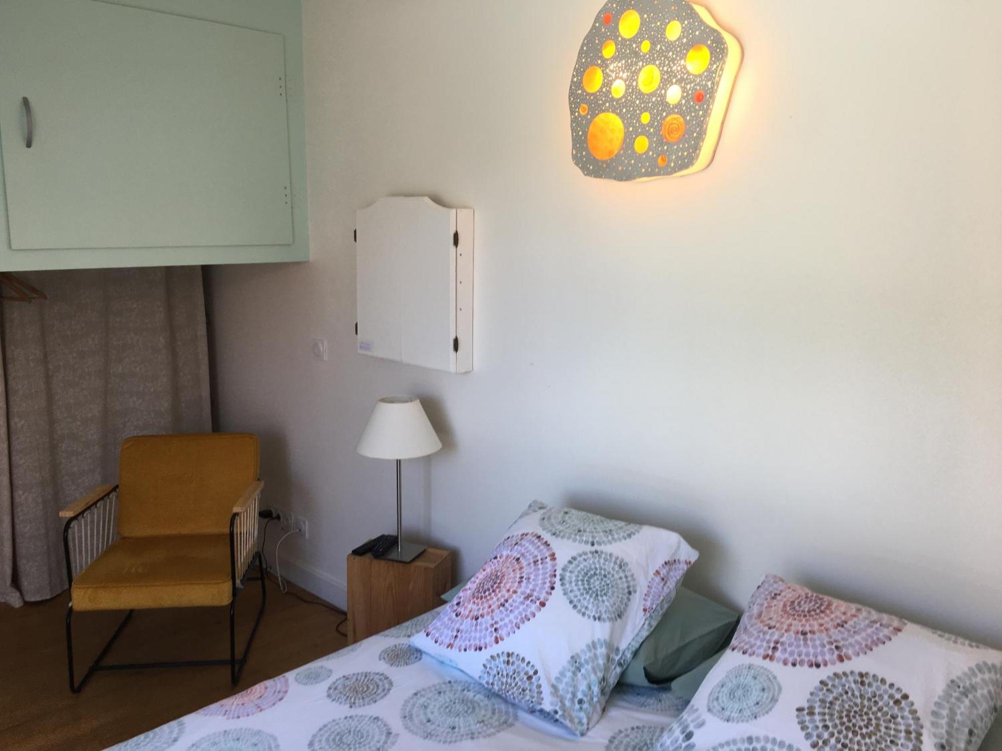 Chambre studio indépendante au calme vue sur piscine Teyran Extérieur photo